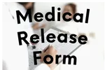 A medical release form is shown with doctors.